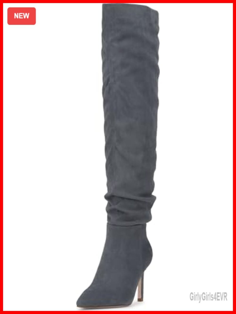 Jessica Simpson Emetta Faux Suede Over-the-Knee Stiletto Boots